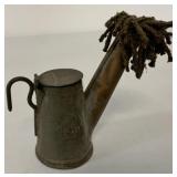 copper and tin miners lamp, "The Oil Lamp"