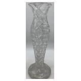 cut glass crystal vase