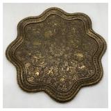 ornamental metal tray