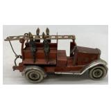 Kellerman ? Fire Truck wind-up penny toy
