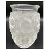 Lalique Bagatelle vase with birds