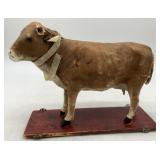 cow on wheels toy