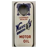 Waverly PA Motor Oil Doorknob Advertisement