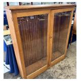 four shelf oak bookcase