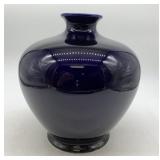 Belleek Cobalt Vase