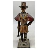 Fair Mount F A metal firefighter statuette