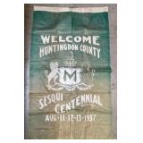 Huntingdon County Sesqui-Centennial banner