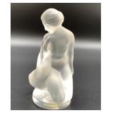 Lalique Leda and the Swan figurine