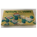 Keystone Woodblock Village in box