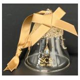 2017 Swarovski Jubilee Gift Ornament 2 1/2" X 3"