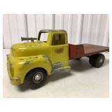 All American Toy Pressed Steel Flat Bed Truck