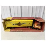 Ertl Chevy Titan Pennzoil Truck & Trailer