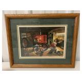 Farmall M Picture in Frame