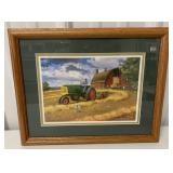 Oliver 77 Hay Raking Print
