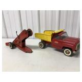 (2) pcs-Tonka Dump Truck & Sandloader