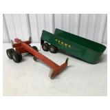 (2) Dunwell Trailers-Steel Carrier/Logging trailer