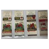 Lot of 4 Farmall Match Packs