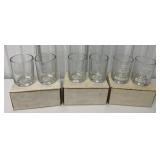 Lot of 6 IH Trade Fair Drinking Glasses