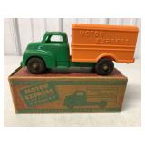 Hubley Kiddie Toy Motor Express Truck w/ Box