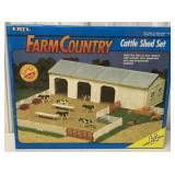 Ertl Farm Country Cattle Shed Set