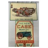 Lot of 2 Case Tin Signs