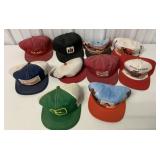 Lot of 10 Farming Hats
