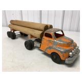 Hubley Kiddietoy Logging Truck & Trailer