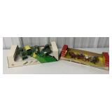 1/64 Ertl Lot of 2 Farm Sets JD and Case