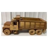 Custom Built Wooden Dump Truck