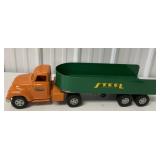 Tonka Truck and Steel Carrier Trailer
