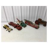 (5) Metal Toys-Hubley & others