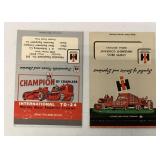 Lot of 2 IH Match Packs