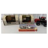 Lot of 4- 3 Case Tractors and Big Bud VHS Tape