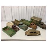 (6) Pressed Steel Toys