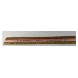 Lot of 3 Advertising Yardsticks