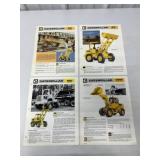 4 Caterpillar Wheel Loader/Log Loader Brochures