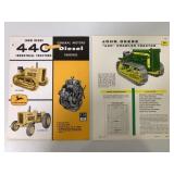 2 JD 440 Industrial & 420 Crawler Brochures