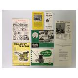 Lot of 8 Pull-away Tractor and Other Adv. Pcs.
