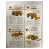 4 IH Single Sheets, 3410 Mower, 350 Scarifier
