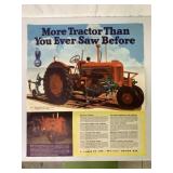 Case Model DC Tractor Fold Out Brochure