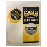 Case Horse-Drawn Grain Binder Brochure