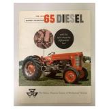 Massey-Ferguson 65 Diesel Tractor Brochure