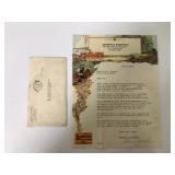 Bosch Service Station Letter & Envelope