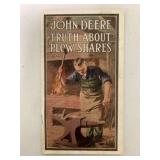 John Deere "Truth about Plow Shares" Brochure