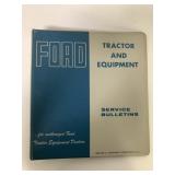 Ford Tractor and Equipment Binder EMPTY