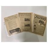 3 Tractor Magazine Pages, The Wisconsin and
