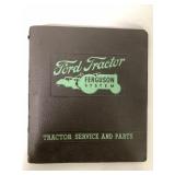 Ford Ferguson Tractor Service and Parts Binder