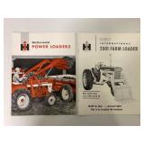 IH McCormick Loader& IH 2001Loader Brochures