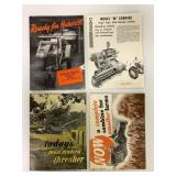 4 Case Combine and Thresher Brochures