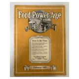 Ford-Power-Age February 1927 Brochure